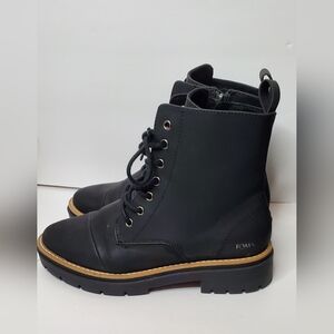 Toms Lace Up Boots New 6.5 Womens